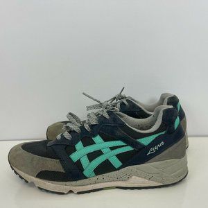 Asics Gel Lique Leather Running Shoes India Ink Cockatoo Mens Size 11